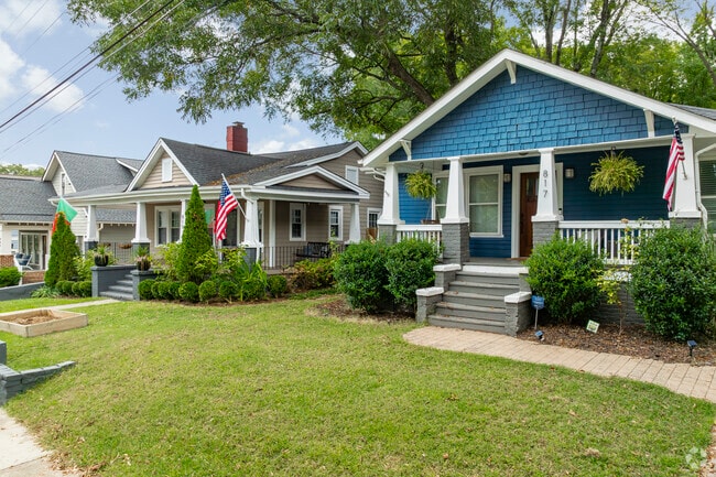 Many of the homes in Optimist Park are older and share the deep history of the area.