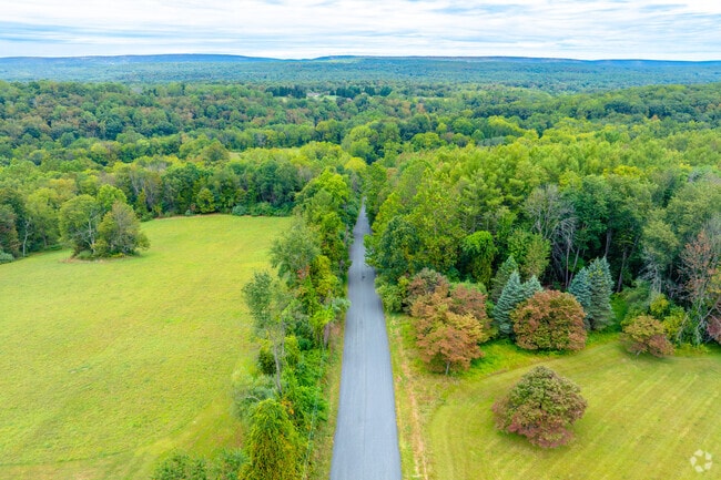 Hardwick roads pass farms and forests near Worthington State Forest.