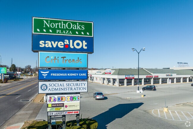 North Oaks Plaza is near Beverly Hills and features local businesses and restaurants.