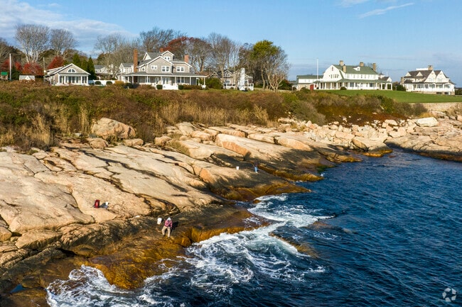 Cast your line out from the rocky shores of Narragansett.
