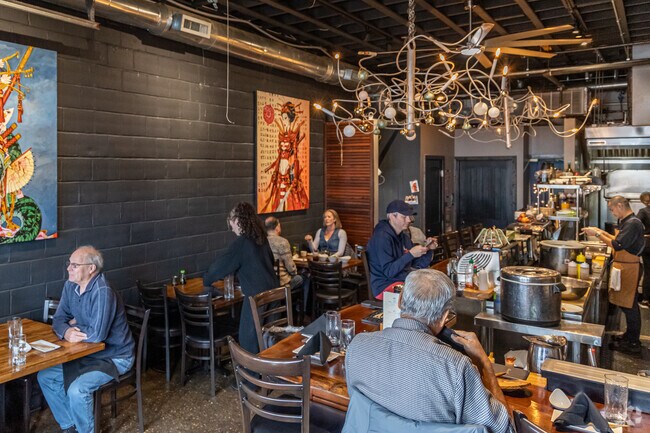 Find fresh sushi and more at Blue DTR, hidden away in downtown Rogers.