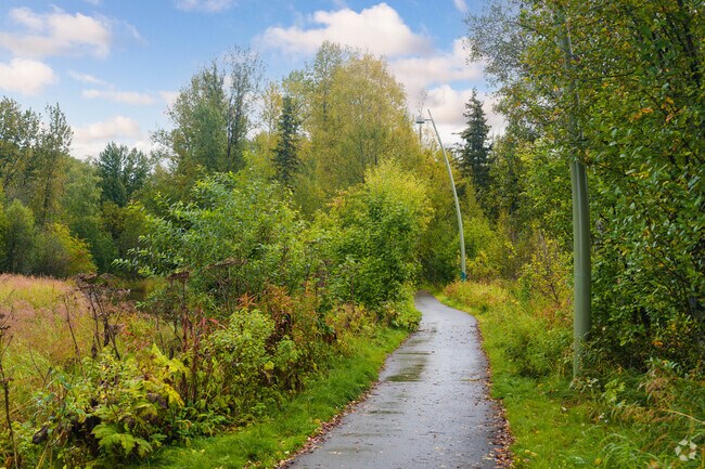 The Westchester Lagoon Nature Trail is a well-maintained trail in North Star.