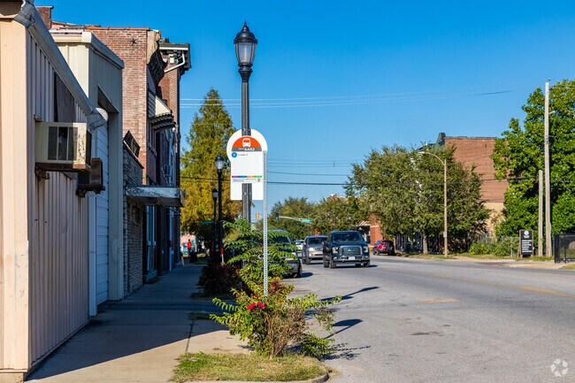 Public transportation make living in Patch more convenient with stops throughout.