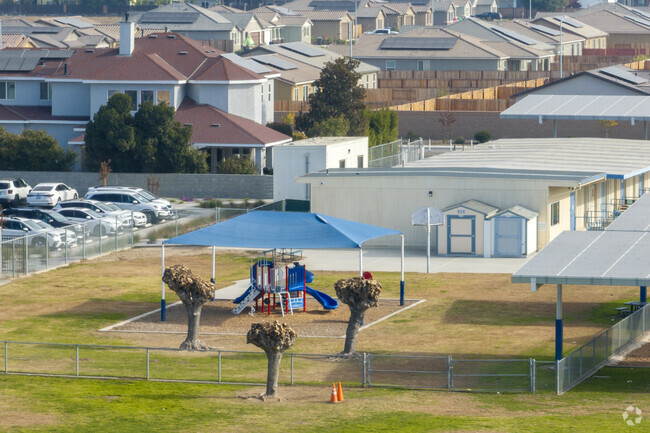 A playground at Marshall Elementary School in Fowler.