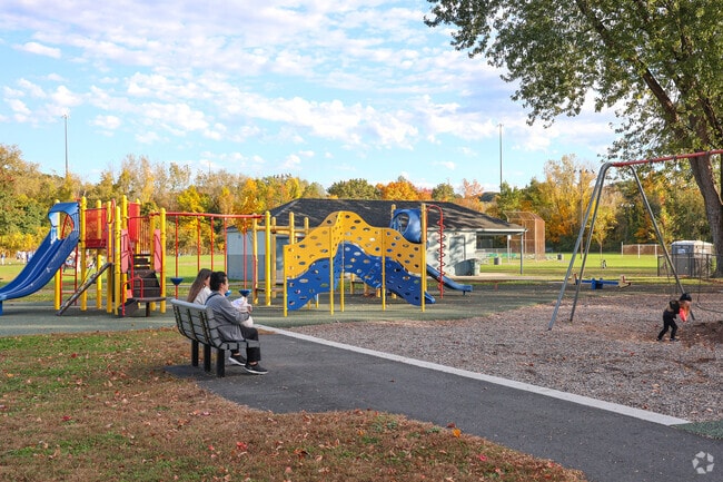 Rivers Park has playgrounds, courts and fields to play on in Willmansett.