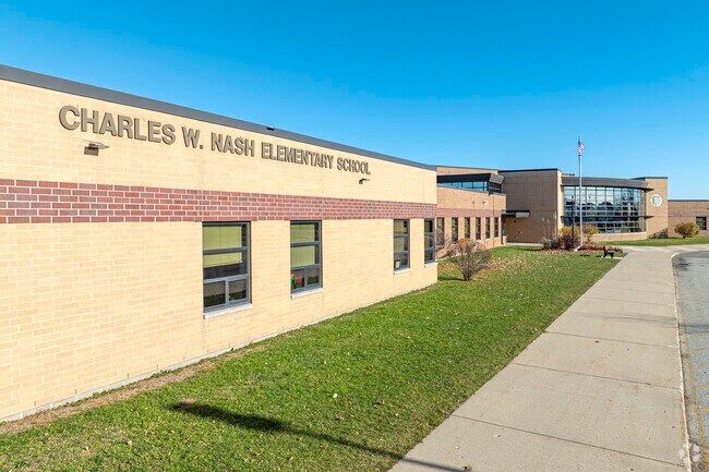 Students attend Nash Elementary School in White Caps.