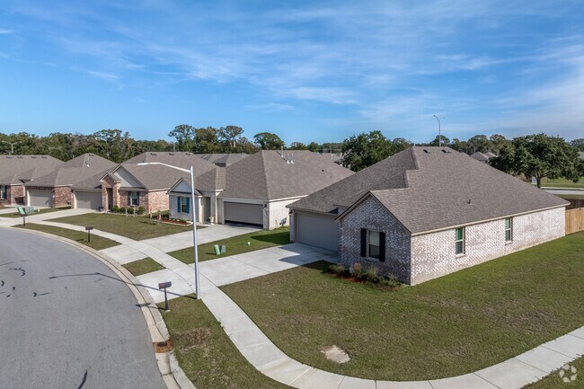 The newer homes in Larabee have open floor plan designs and modern upgrades.
