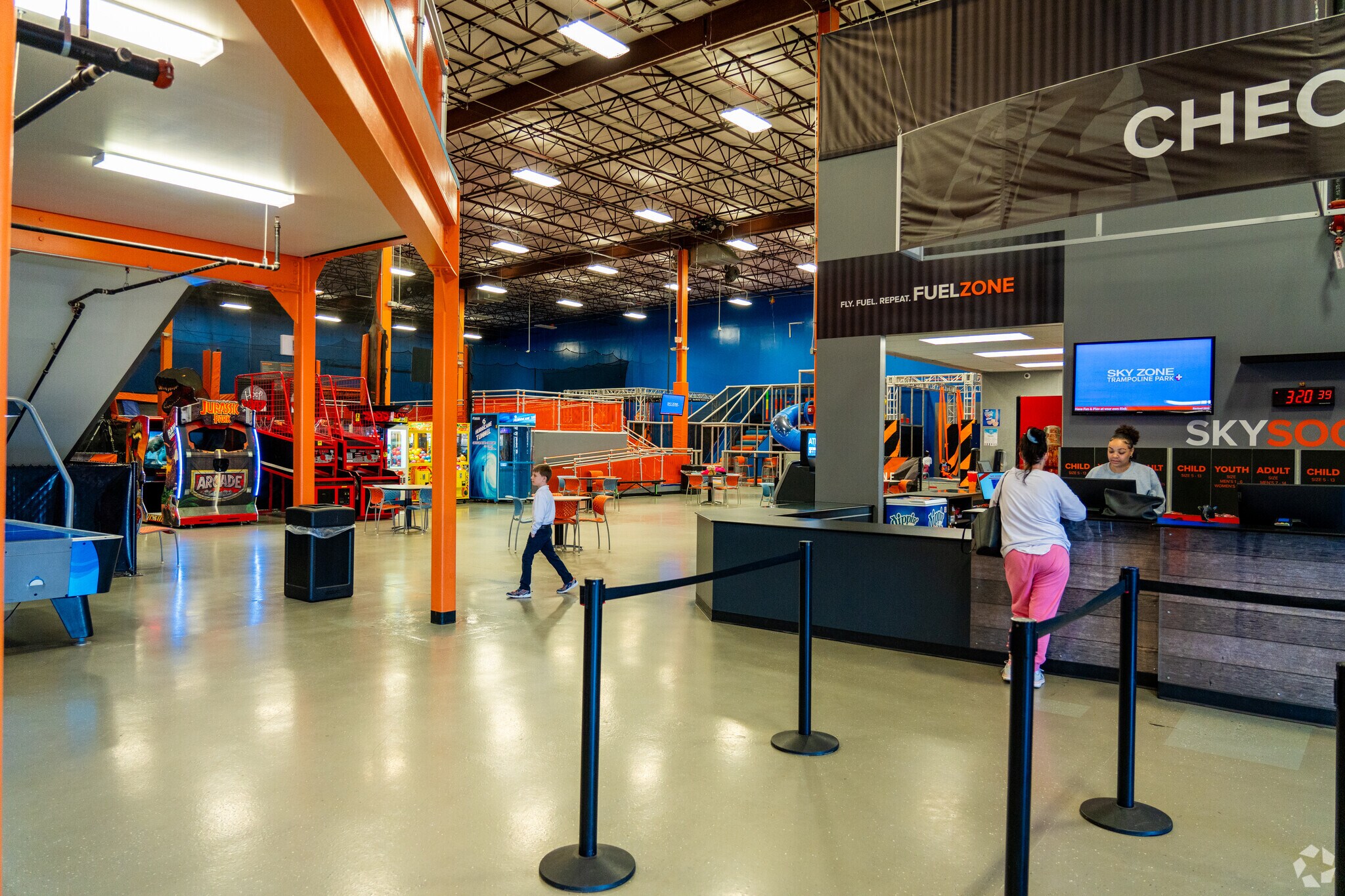 Belvedere Park residents can enjoy trampolines, games and more at Sky Zone Trampoline Park.