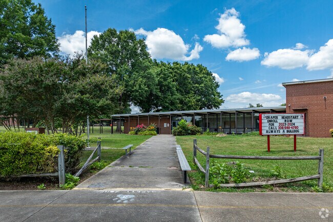 Draper Elementary School serves over 200 students in Rockingham County.