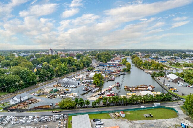 Newtown-North Division is bordered by Salisbury Brick and the Salisbury Shipyard.