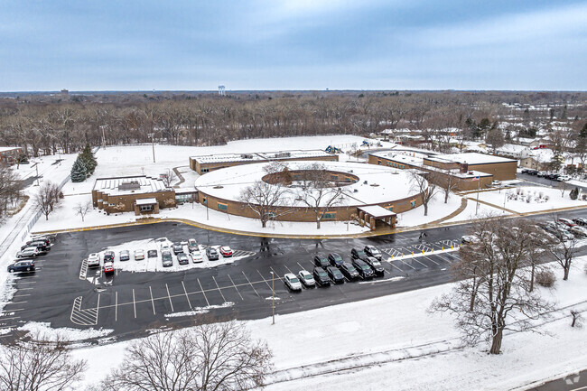 R.L. Stevenson Elementary is located just east of the Mississippi River.