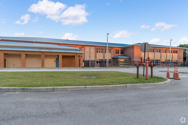 Martin County High School serves students from 9th through 12th grade.