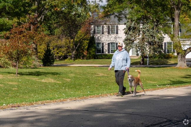 Though there aren't many sidewalks, Sleepy Hollow remains a safe community for long walks.