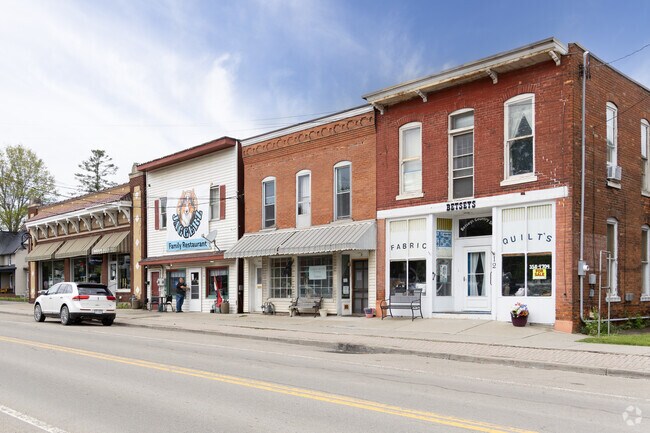 Downtown Randolph has many shops and locally owned restaurants is just up the road from Ellington.