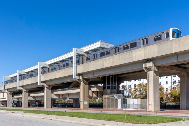 Towanda-Grantley residents have easy access to West Cold Spring Metro Station.