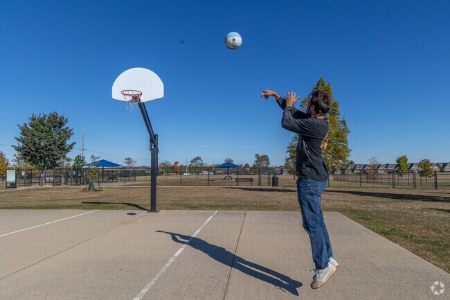 Shepard Park has great facilities and hoops near Eagles Landing.