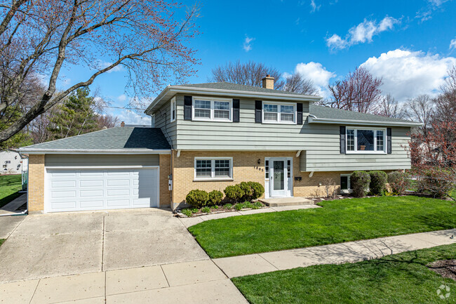 Downtown Naperville features many newly updated split-level homes.