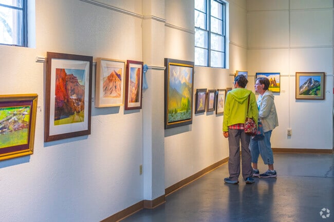 Snow Heights locals enjoy the MasterWorks of New Mexico Fine Art Show.