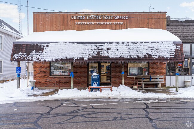 Residents rely on the Kentland post office for mail and essential services.