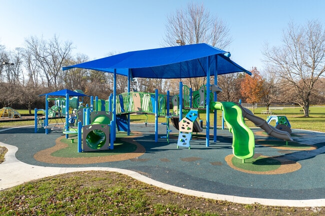 Kids in Gates enjoy the playground at Westgate Park.