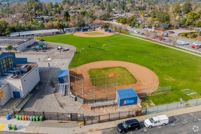 Anthony G. Bacich Elementary School has a baseball field in Marin County.