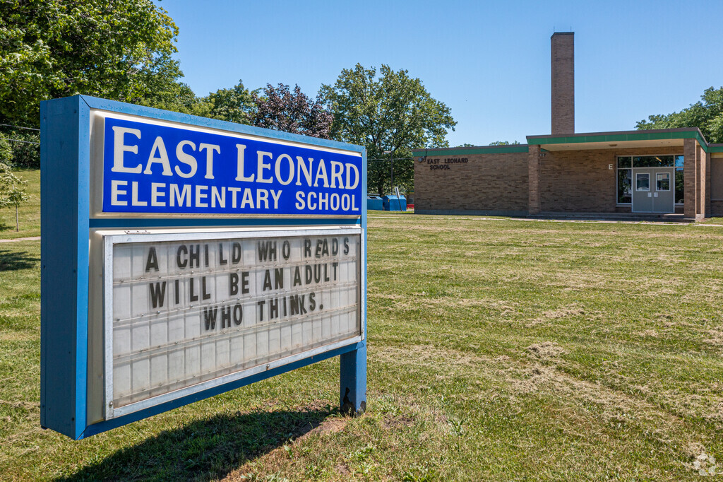 East Leonard Elementary School encourages its students to read often.