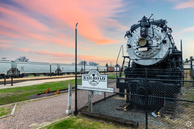 Galesburg Railroad Museum shares the rich history of the city's roots.