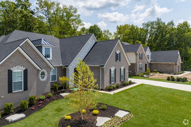 New brick Cape Cod cottage-style homes in Lyon are perfect for new families.