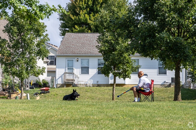 Residents enjoy the walkability the East Broad neighborhood offers to Crawford Farms Park.