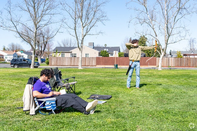 Archery at Mangan Park is a five minute drive from the Woodbine neighborhood.