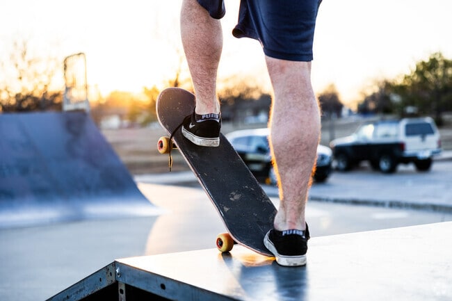Edgemoore Park is popular with skaters near College Hill.