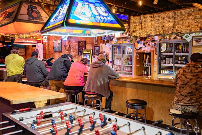 The Montana Club in Shelby is a popular local spot known for hearty meals and a welcoming atmosphere.