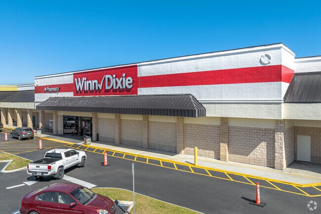 Residents of Cypresswood can find all their supplies and groceries at the local Winn-Dixie.