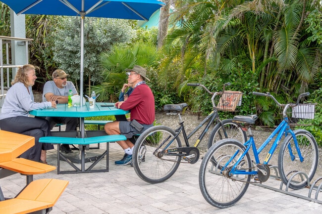 The Shack of Sanibel Island is a popular, locally owned beach cafe.