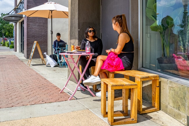 Bring your friend out to one of the great cafes in Downtown Fullerton.