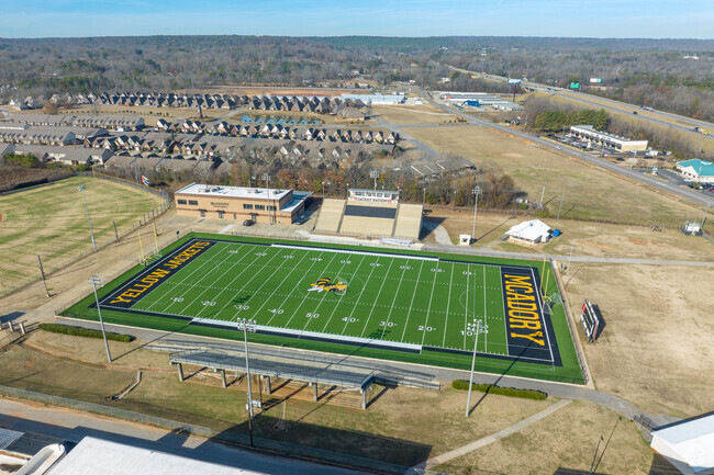Cheer on the football team at Macadory High School.