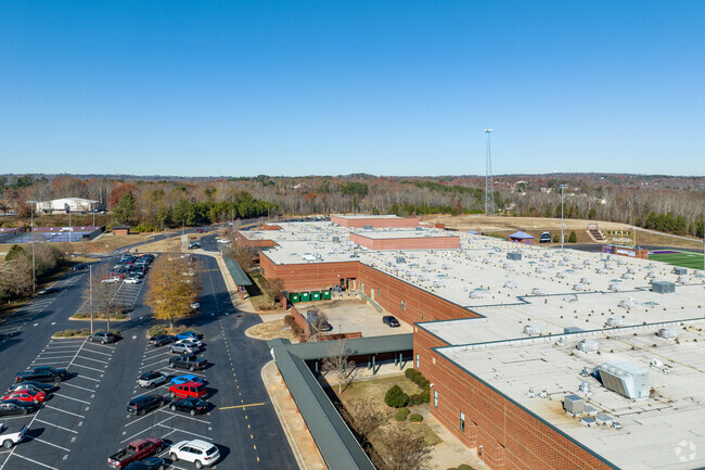 Cherokee Bluff High School teaches grades 9 through 12.