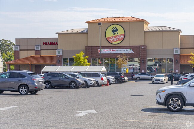 Locals can shop for daily essentials at ShopRite just a few blocks away.