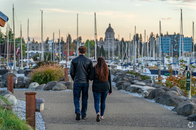 Carlyon-North locals head to Olympia’s downtown scene where local flair and big-city vibes are.