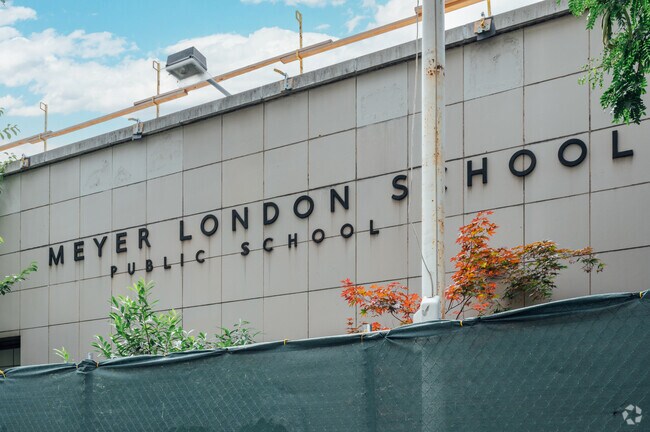 PS 2 Meyer London was named for the Lower East Side politician at the turn of the 20th century.