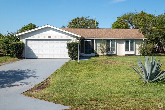 Many homes in the neighborhood are modest ranch-style houses dating from the 1960s to 90s.