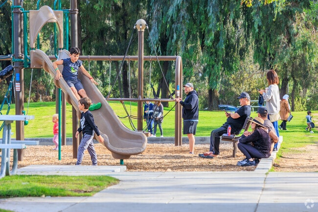 Ernie Howlett Park is a great place to play at the playground or on the courts.