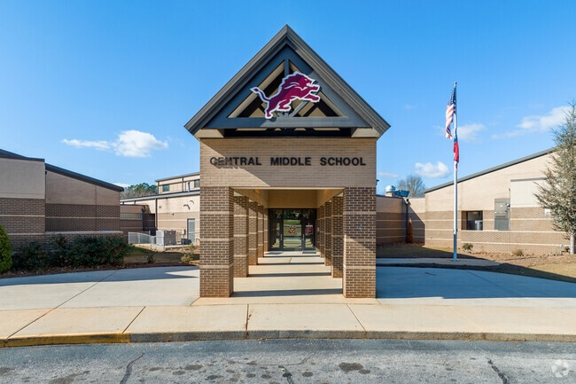 Central Middle School's test scores rate above average on Great Schools.