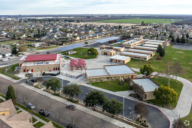 A view of Liberty Elementary School in Kerman.