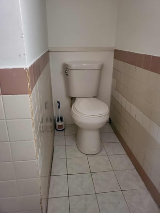 Basement bathroom