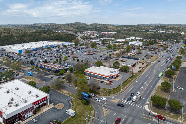 Rock Creek has a large variety of retail and dining options to choose from.