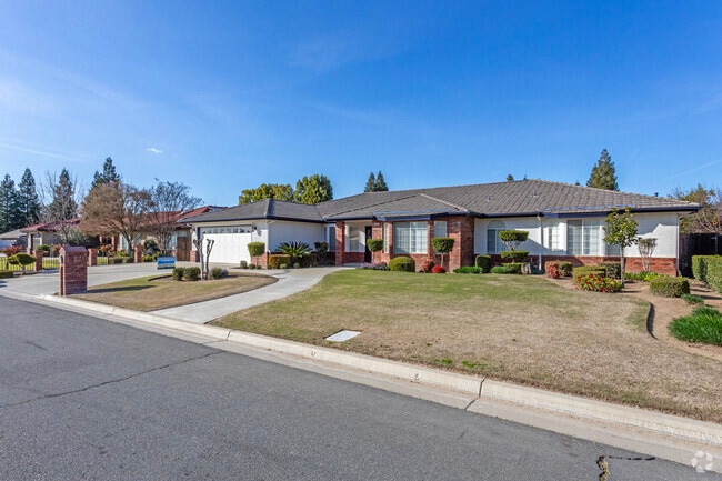 Ranch style homes are common in the Sierra Sky Park area of Fresno.