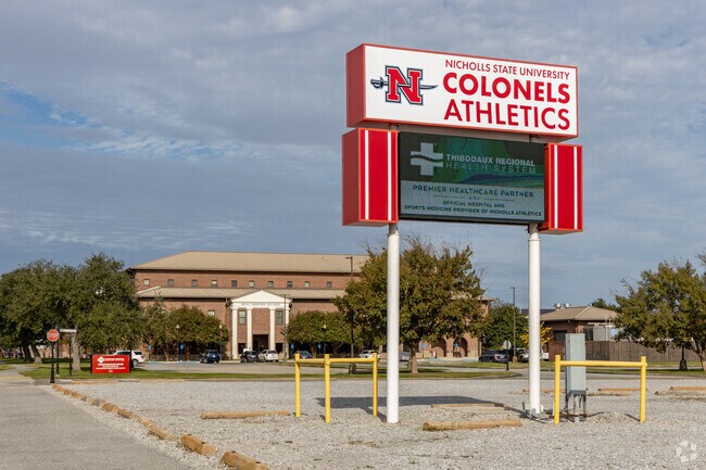 Shriever residents have close access to Nichols State University.