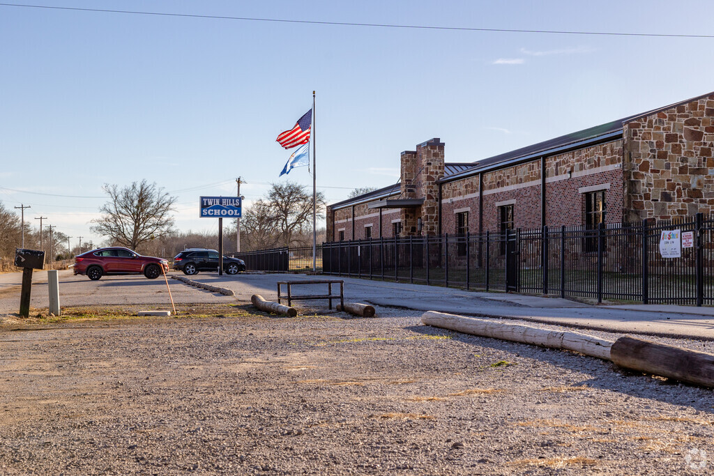 Twin Hill school is located in OK.