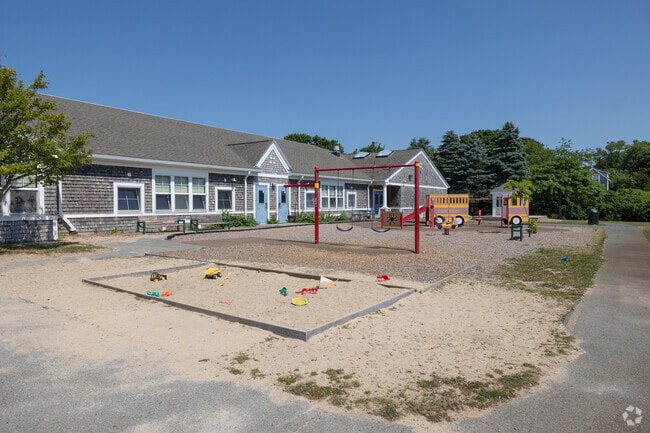 Stop by the sand box at Chatham Elementary School in Chatham.
